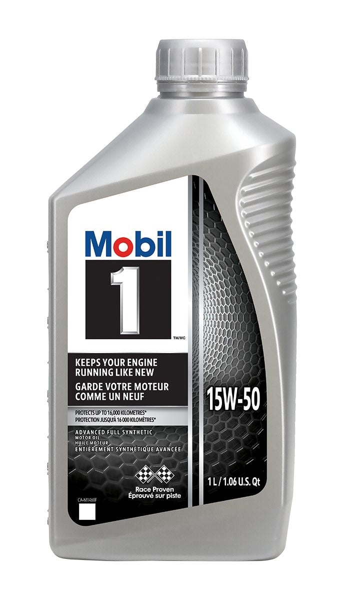 Mobil 115W50 Synthetic Engine/Motor Oil, 1-L T2