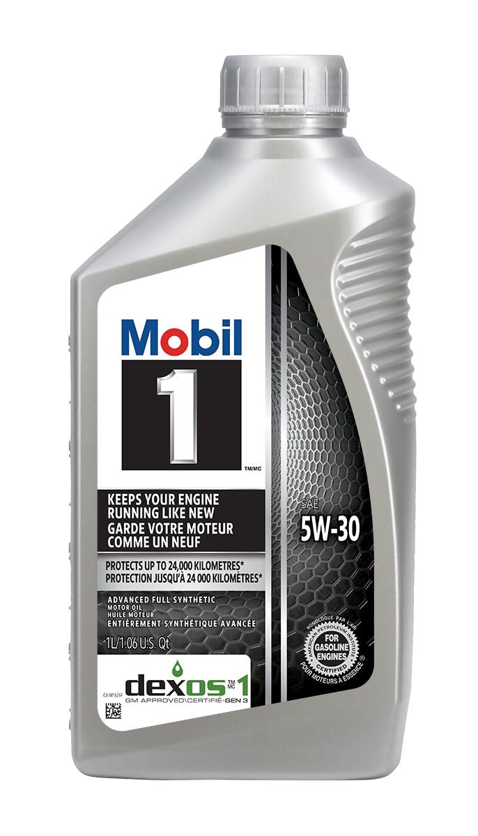 Mobil 15W30 Synthetic Engine/Motor Oil, 1-L F7