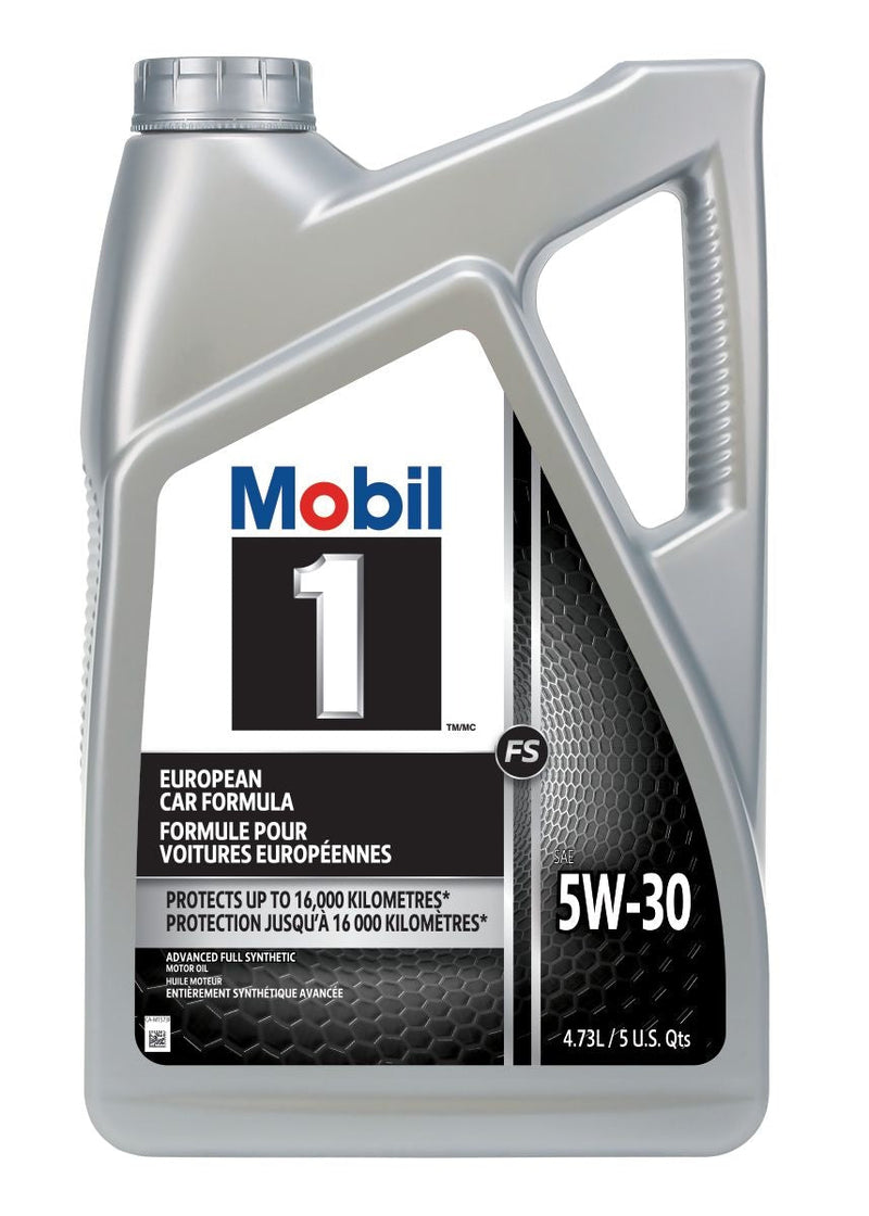 Mobil1 Full Synthetic Euro 5W40 Motor Oil, 4.73-L C0