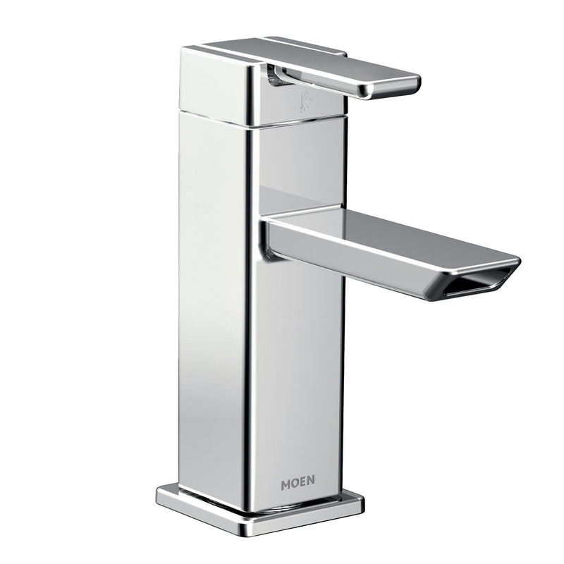 Moen 90-Degree 1-Handle Modern Lavatory Faucet, Chrome R0