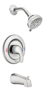 Moen Adler Single Handle Tub Shower with Posi-Temp, Chrome