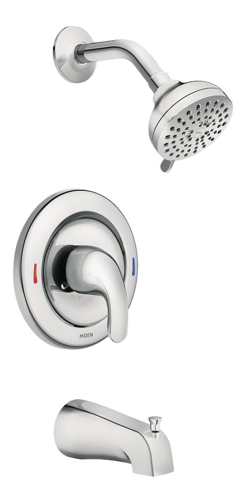 Moen Adler Single Handle Tub Shower with Posi-Temp, Chrome H7
