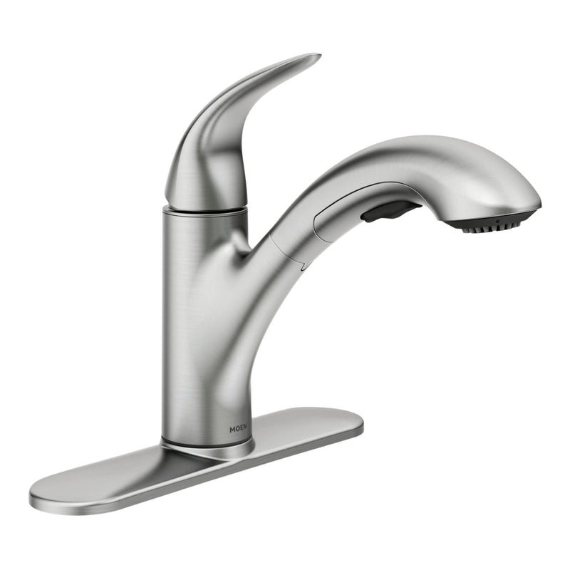 Moen Medina Single-Handle Pull-Out Kitchen Faucet, Spot Resist Stainless F9
