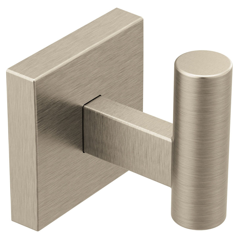 Moen Triva Single Robe Hook, Brushed Nickel Z3