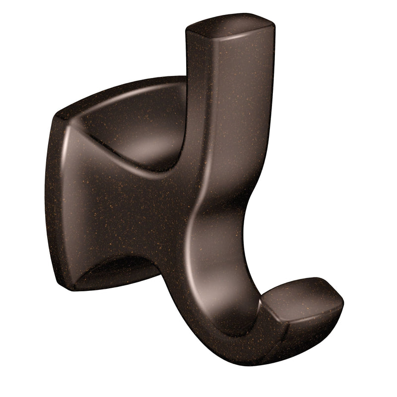 Moen Voss Double Robe Hook, Oil Rubbed Bronze I1