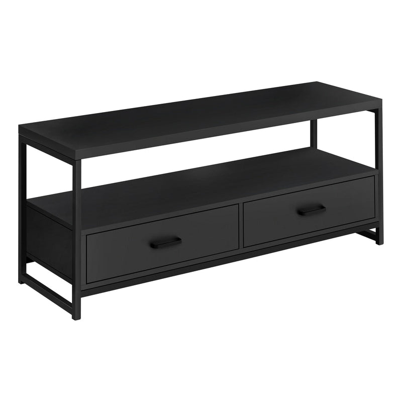 Monarch Specialities 2-Tier Industrial TV Stand O7