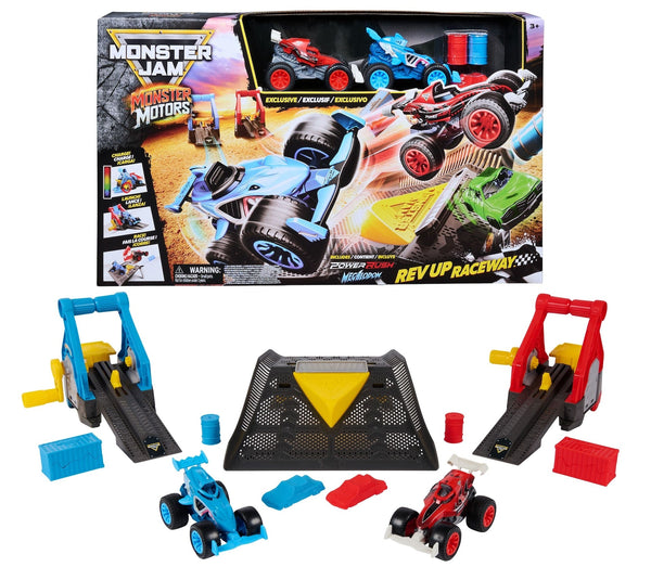 Monster Jam 1:64 Deluxe Light Up Playset K2