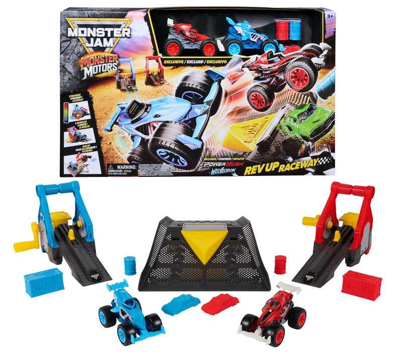 Monster Jam 1:64 Deluxe Light Up Playset K2
