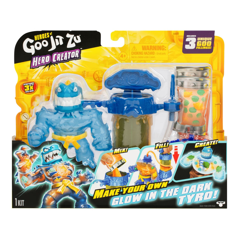 Moose Heroes of Goo Jit Zu Glow-in-the-Dark Extreme Hero Creator B1
