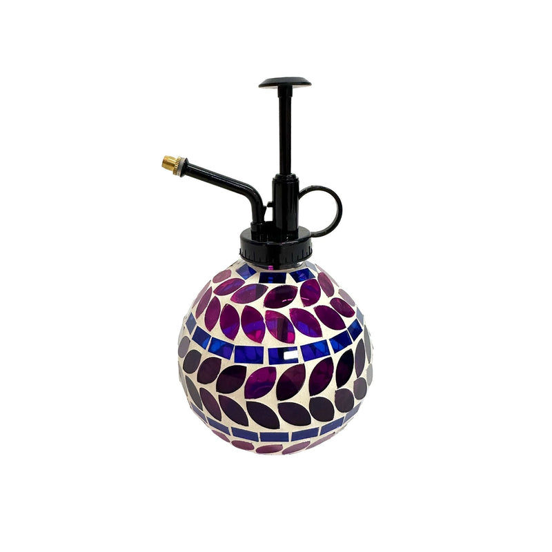 Mosaic Glass Plant Watering Mister, 10-oz Mist Spray Bottle for Indoor Plants O1
