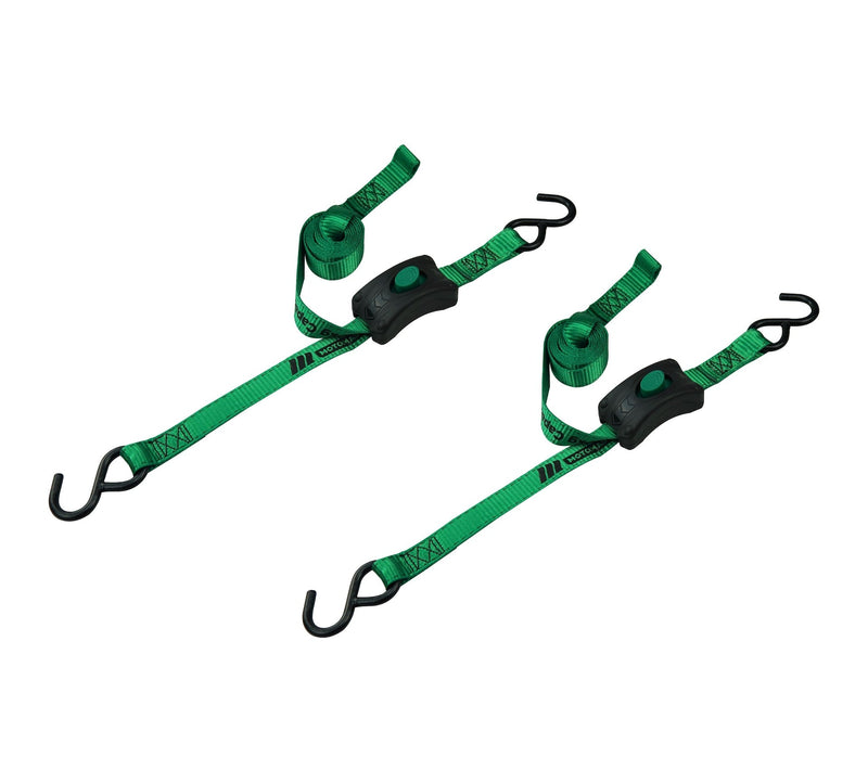 MotoMaster 1,200-lb Cam Buckle Tie Down, Quick Release, 1-in x 6-ft, 2-pk C5