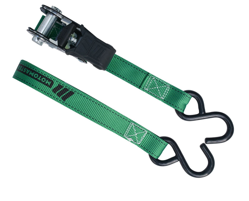 MotoMaster 1,500-lb Padded Ratchet Tie Down Straps, 1-in x 14-ft, 4-pk R5