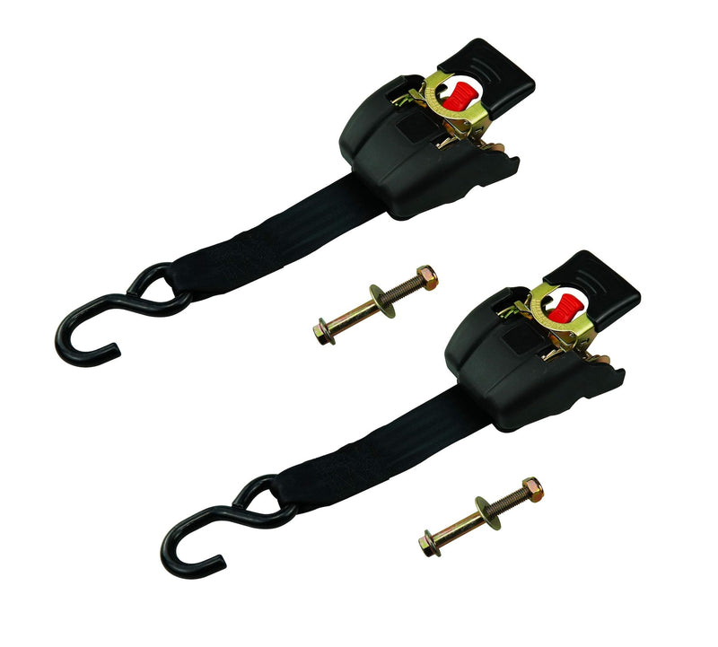 MotoMaster 3,300-lb Retractable Transom Tie Down Strap, 2-in x 43-in, 2-pk G6