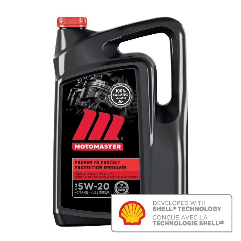 MotoMaster 5W20 Conventional Engine/Motor Oil, 5-L M1