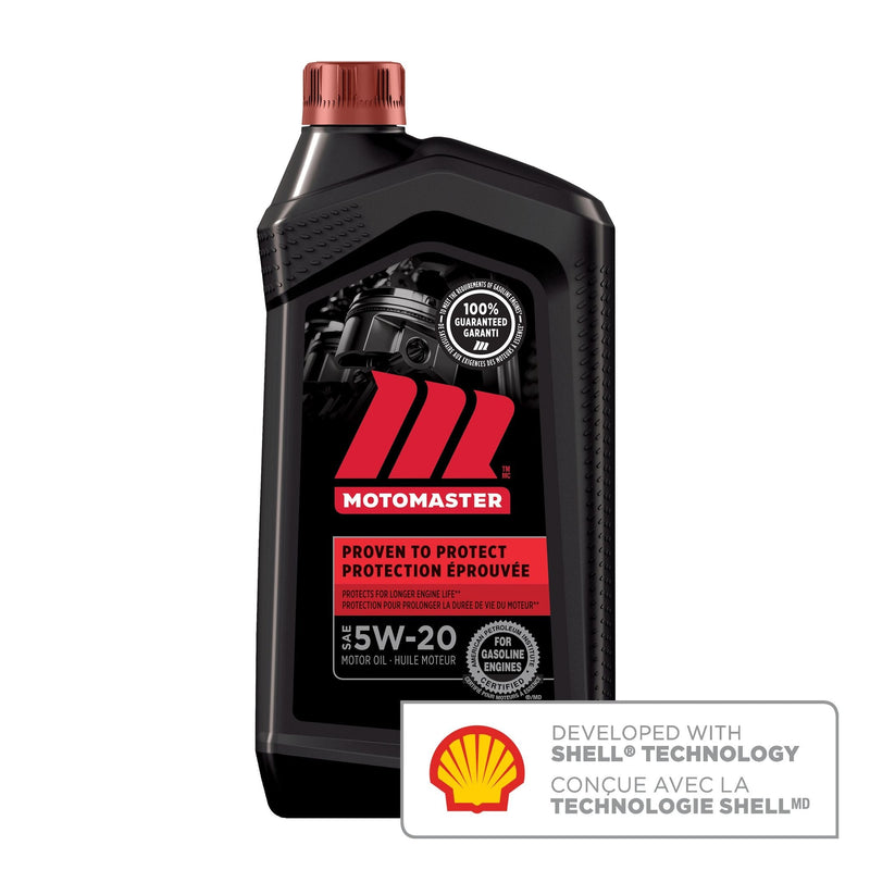 MotoMaster 5W20 Conventional Engine/Motor Oil, 946-mL F8