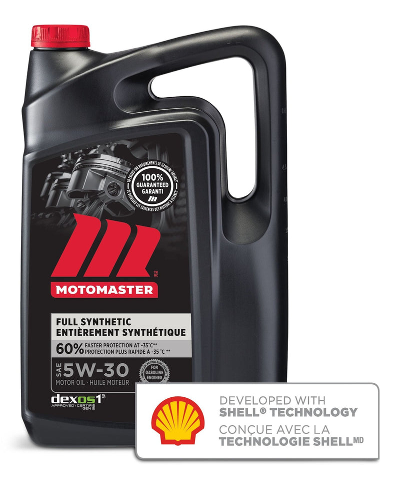 MotoMaster 5W30 Synthetic Engine/Motor Oil, 5-L Z5