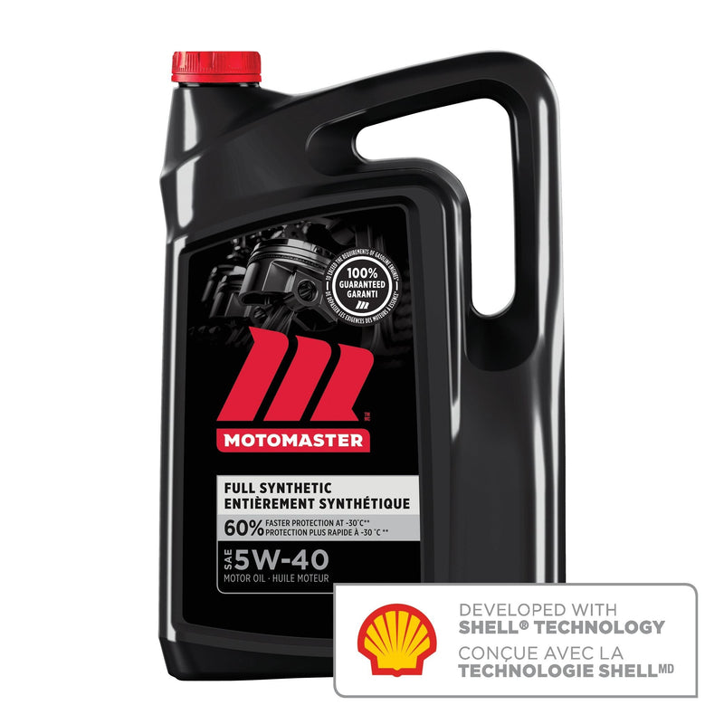 MotoMaster 5W40 Synthetic Engine/Motor Oil, 5-L C2