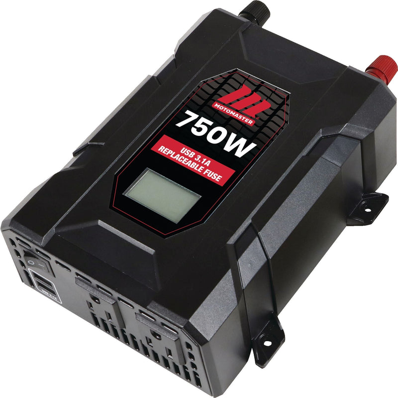 MotoMaster 750W Power Inverter with LCD Screen, Grey D9