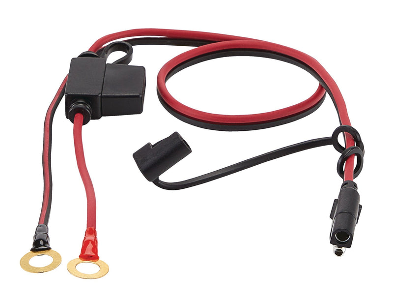 MotoMaster Battery Charging Ring Terminal Lead with SAE Quick-disconnect X9