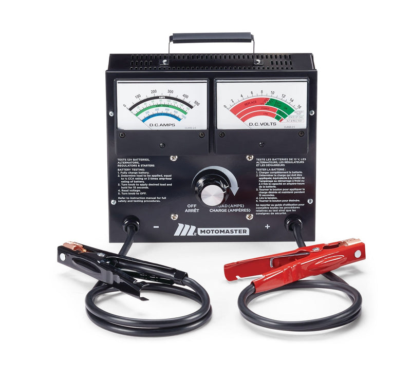 MotoMaster Battery Tester, 500-Amp Load, 12V K0