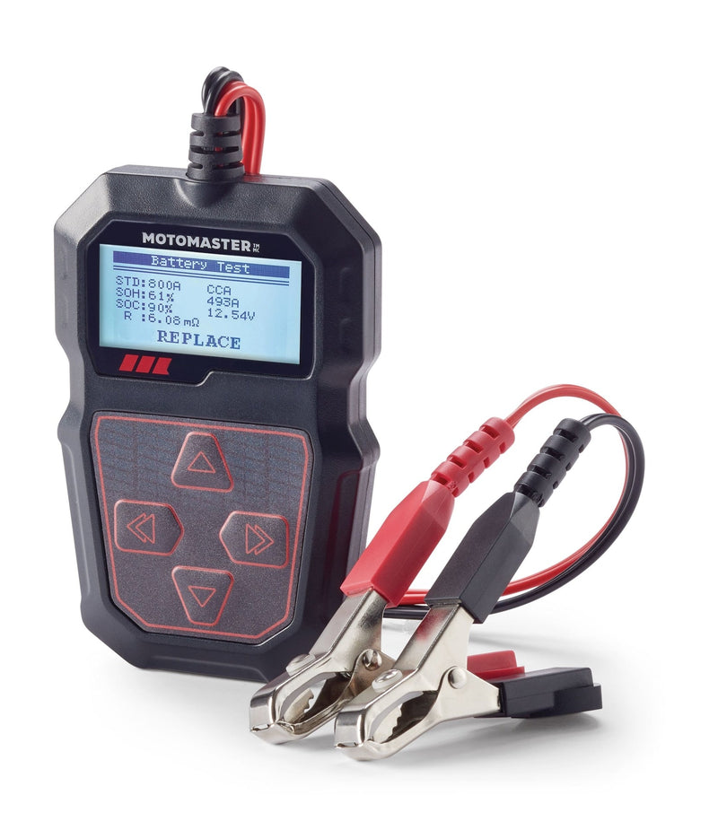 MotoMaster Digital Car Battery Tester/Analyzer, 12V R1