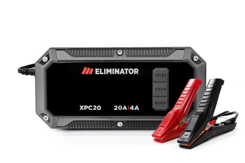 MotoMaster Eliminator Precision Series XPC20 Smart Battery Charger/Maintainer/Desulphator, 20/4-Amp, 6V/12V I5