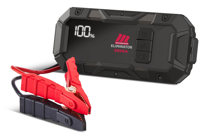 MotoMaster Eliminator XB25 Lithium Booster Pack/Jump Starter & USB Power Bank, 2500A L9