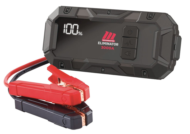 MotoMaster Eliminator XB30 Lithium Booster Pack/Jump Starter & USB Power Bank, 3000A C0