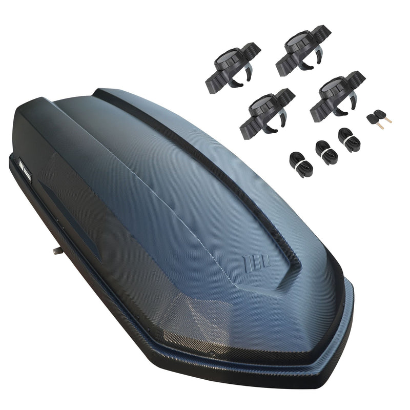 MotoMaster Roof Cargo Box, Black, 500-L, 18-cu.ft L3