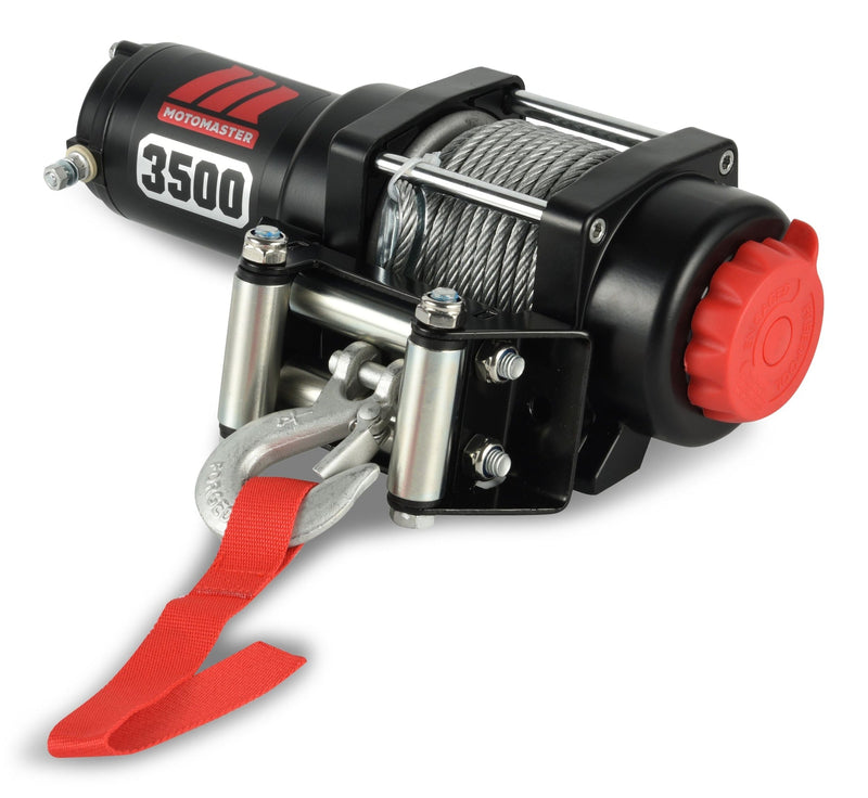 MotoMaster Steel ATV Winch, 3500-lb J8