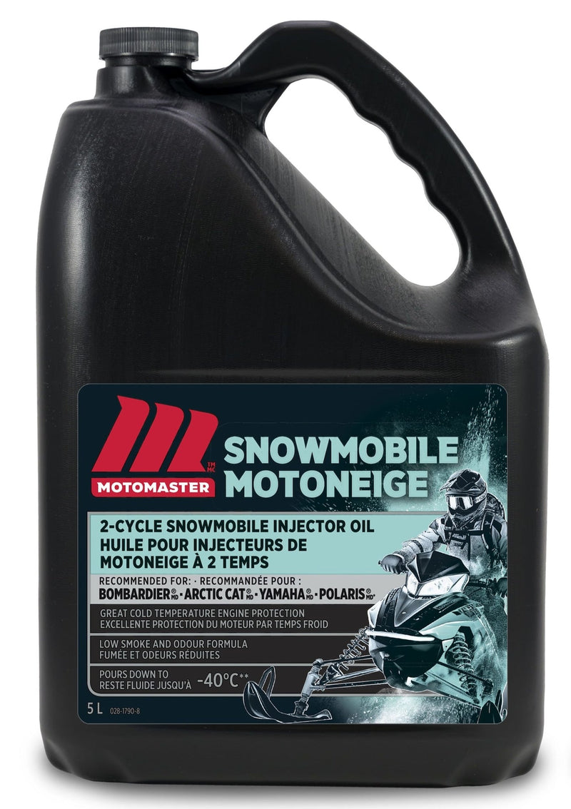 MotoMaster TC-W3 Snowmobile Injector Oil, 5-L V3