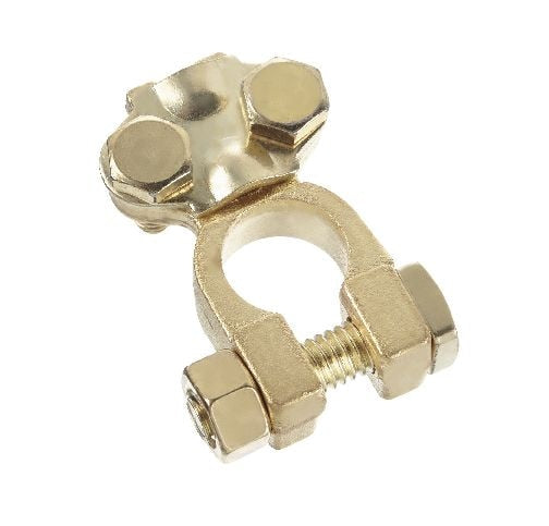 MotoMaster Top Post Battery Terminal, Brass L9