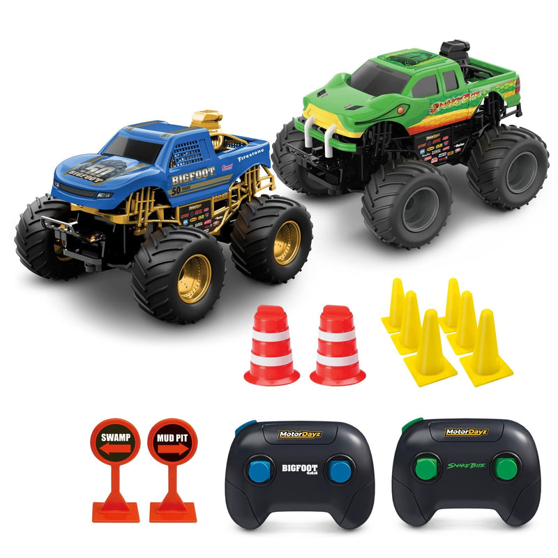 MotorDayz RC Monster Truck Twinpack - 1:24 Scale O9