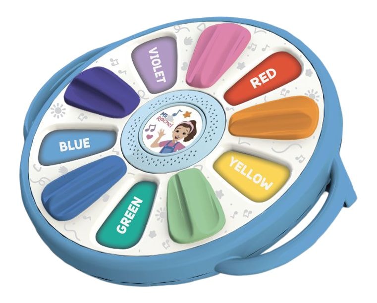 Ms. Rachel Colours/Songs/Animal Sounds Learning Wheel X7