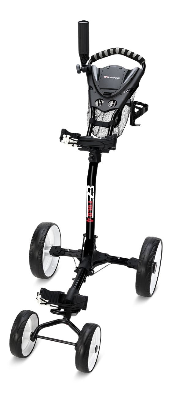 MTRX EZ Fold 4 Wheel Golf Cart, 4WD, Collapsible, Black L1