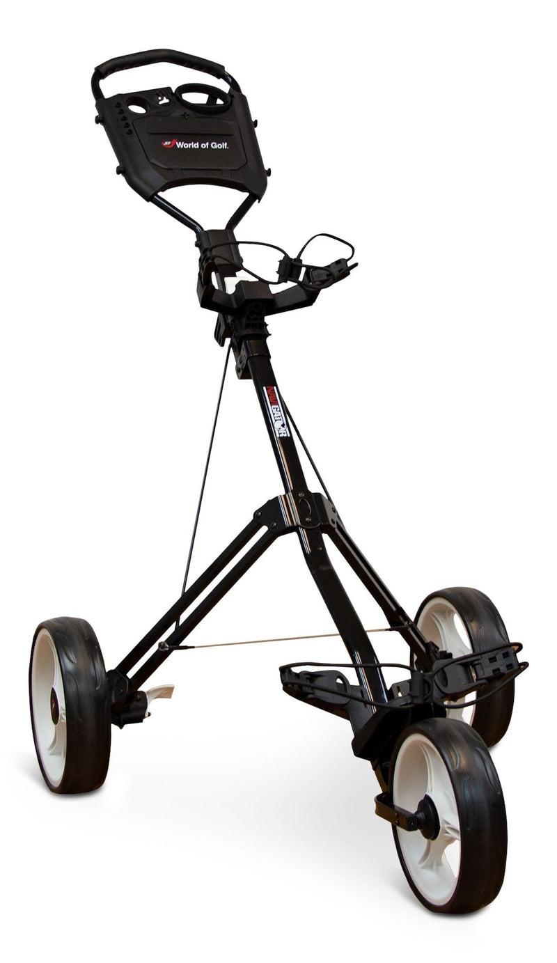 MTRX Navigator 3 Wheeled Golf Cart, Ergonomic Handle, Black D7