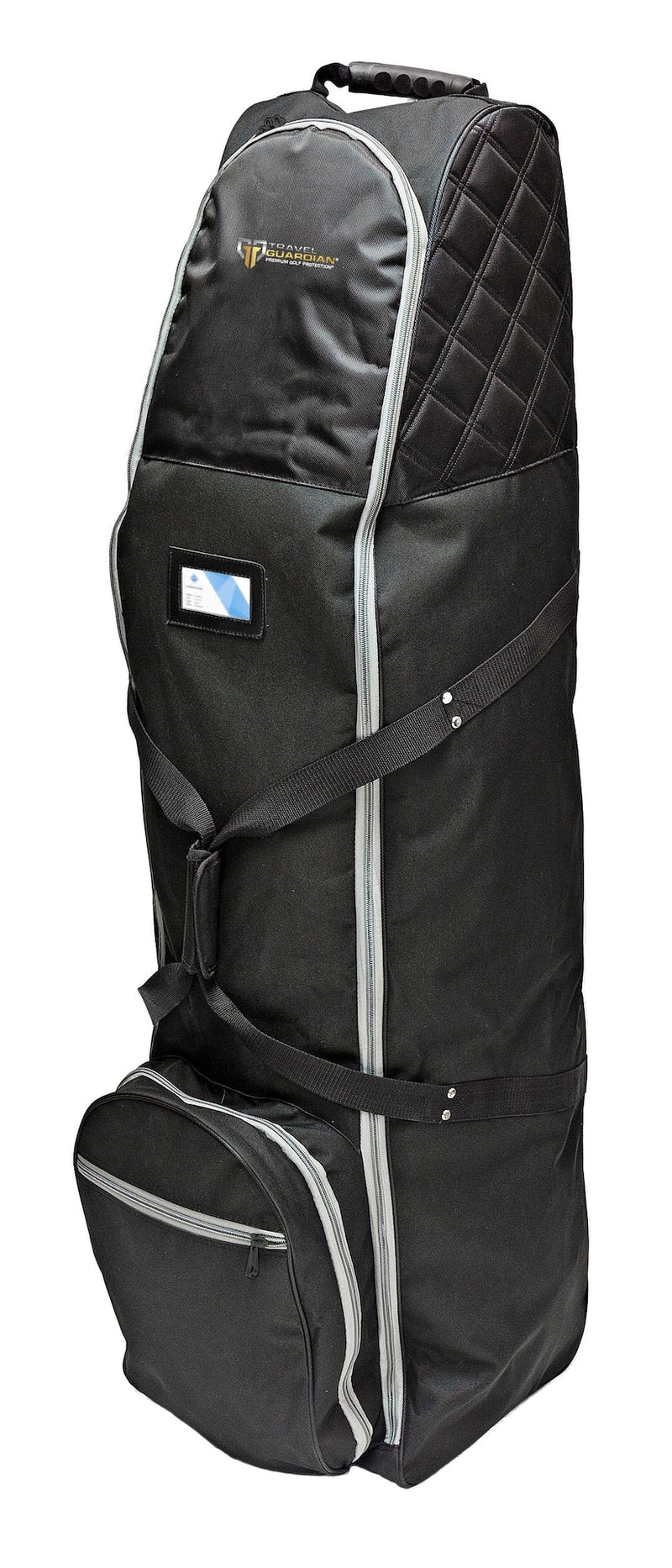 MTRX Premium Travel Golf Bag Cover with Quilted Protection & Extra Storage, Black Z3