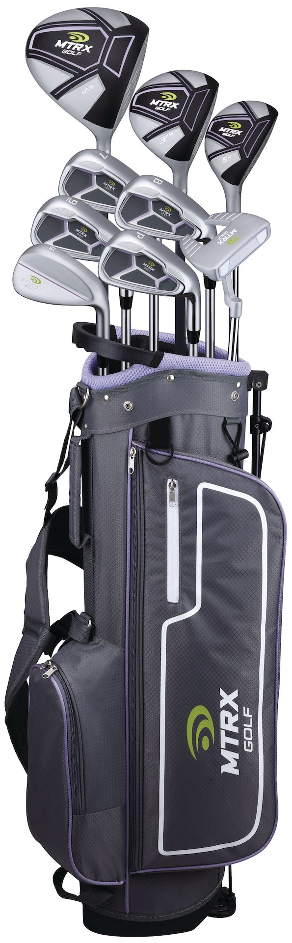 MTRX Women's Golf Club Set with Golf Stand Bag L8