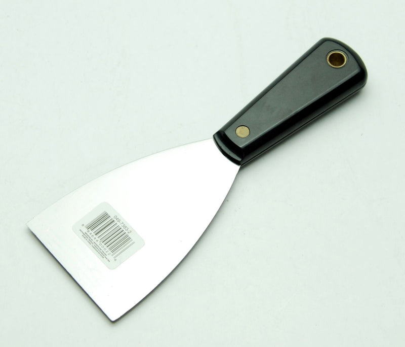 Multi-Purpose Flexible Carbon Steel Wall/Paint Scraper & Spackling/Putty Knife, 3-in T5