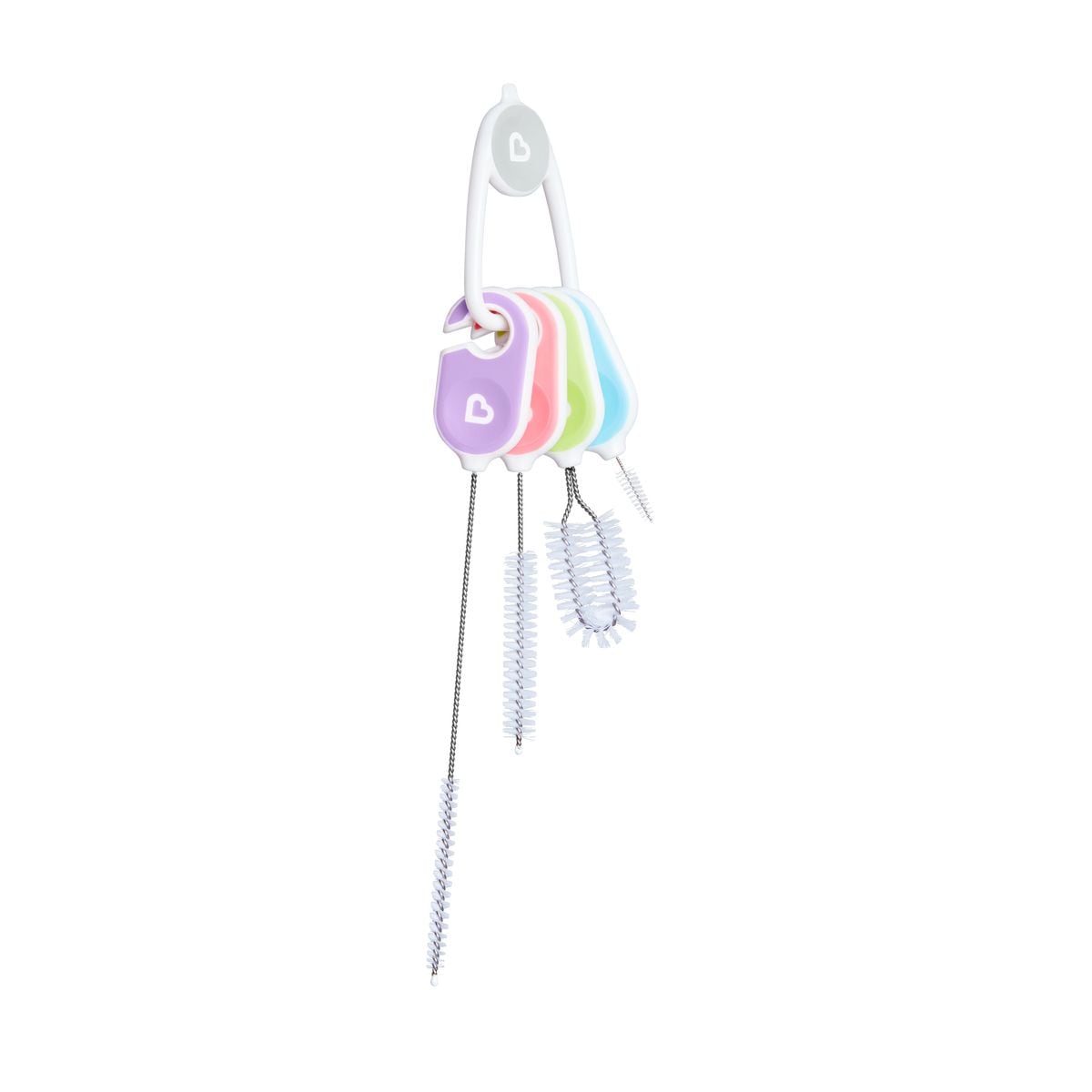 Munchkin Details 4 Brush Set for Baby and Toddler Bottle
