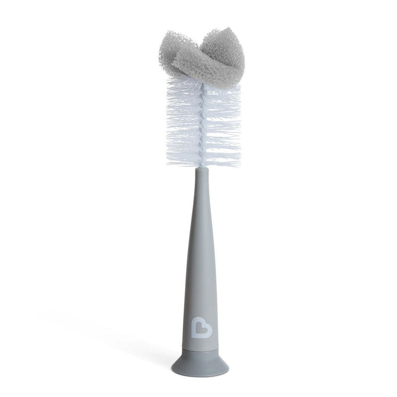 Munchkin Sponge Bottle Brush, Grey L5