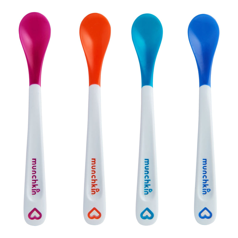 Munchkin White Hot Safety Baby Spoons, 4-pk T2