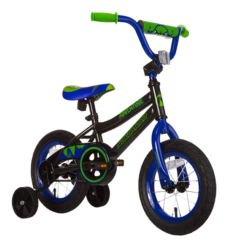 Nakamura Adventure Kid's Bike, Black, 12-in A9