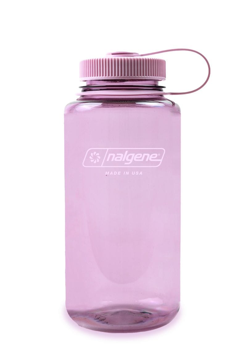 Nalgene Sustain Wide Mouth Water Bottle, Impact-Resistant, BPA-Free, 32-oz V8
