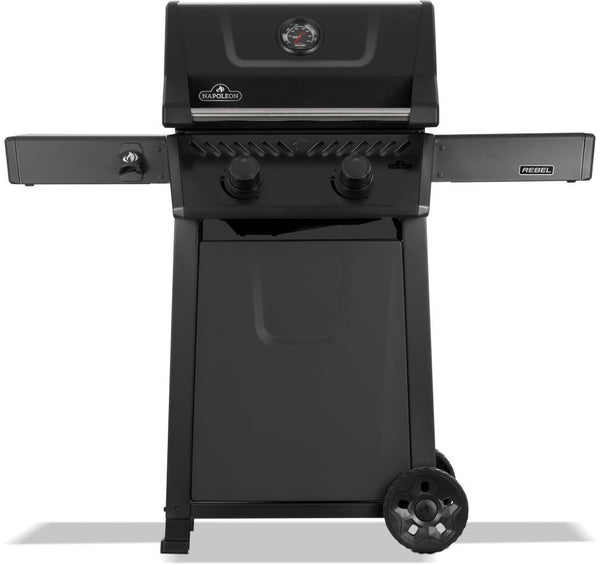 Napoleon Rebel 365 2-Burner LP Gas BBQ, Matte Black Q4