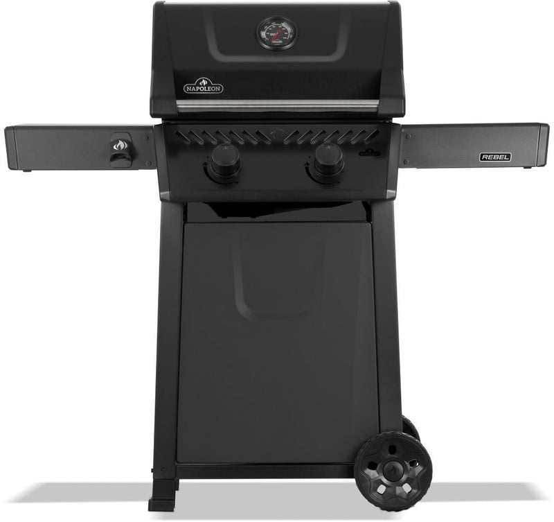 Napoleon Rebel 365 2-Burner LP Gas BBQ, Matte Black Q4