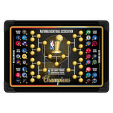 NBA Standing Magnetic Board for Fans, Includes 30 Team Magnets