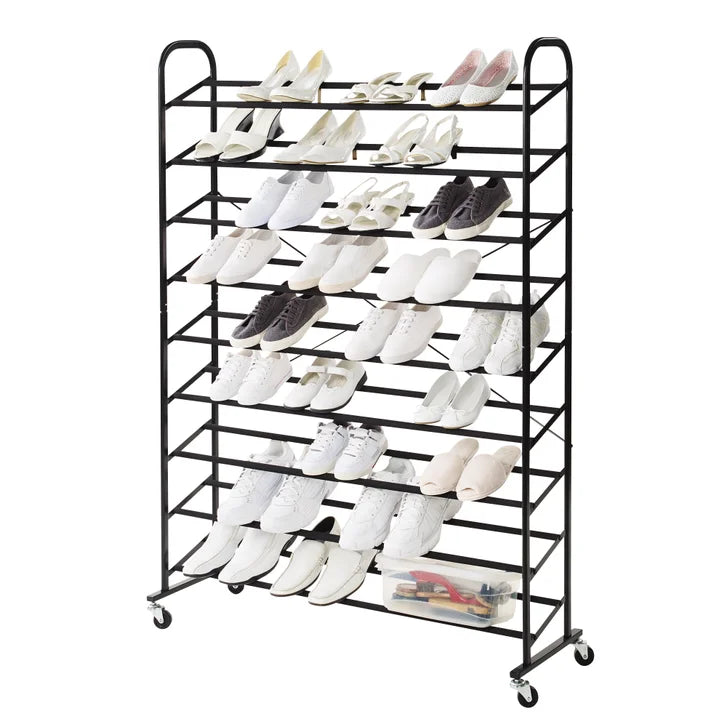 Neatfreak 9 Tier Rolling Shoe Tower V1