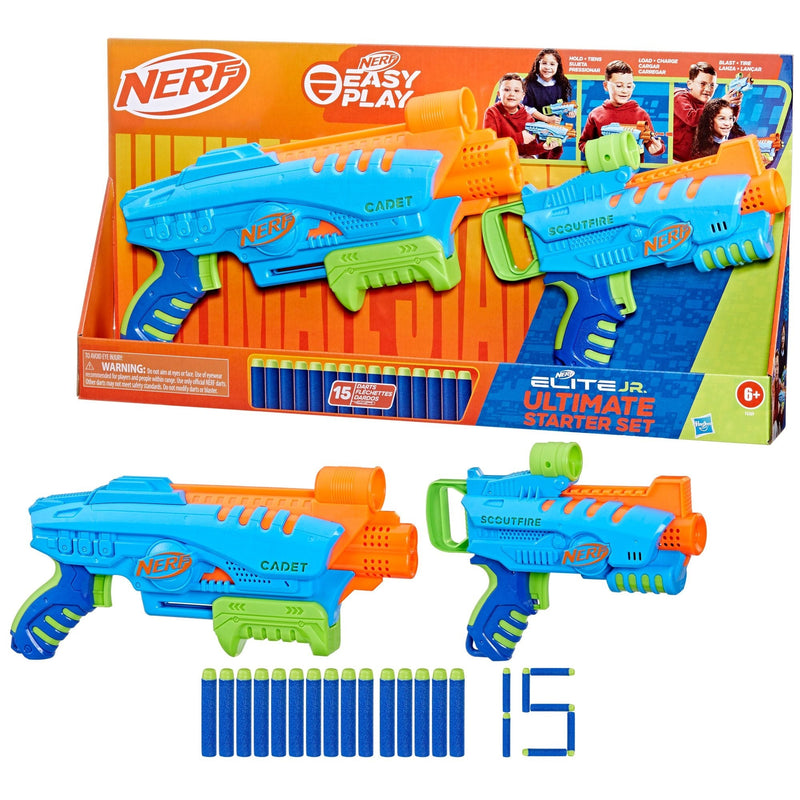 NERF Elite Ultimate Front-Loading Starter Set, Junior Y6
