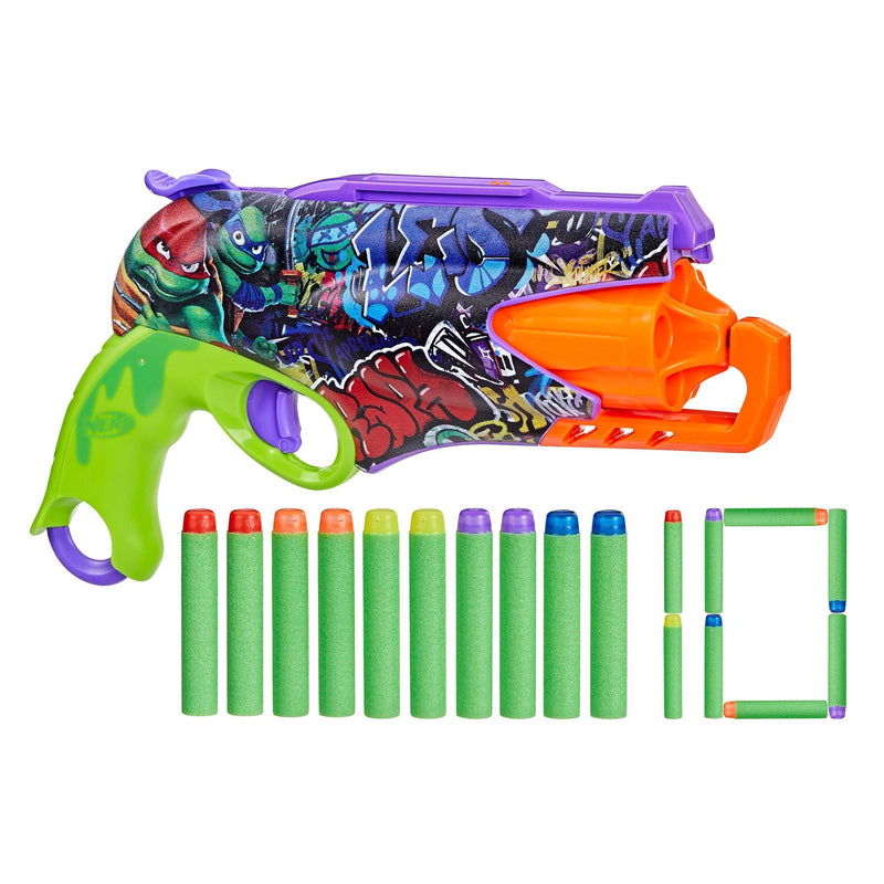 NERF Inked Teenage Mutant Ninja Turtles 5-Dart Blaster Y2
